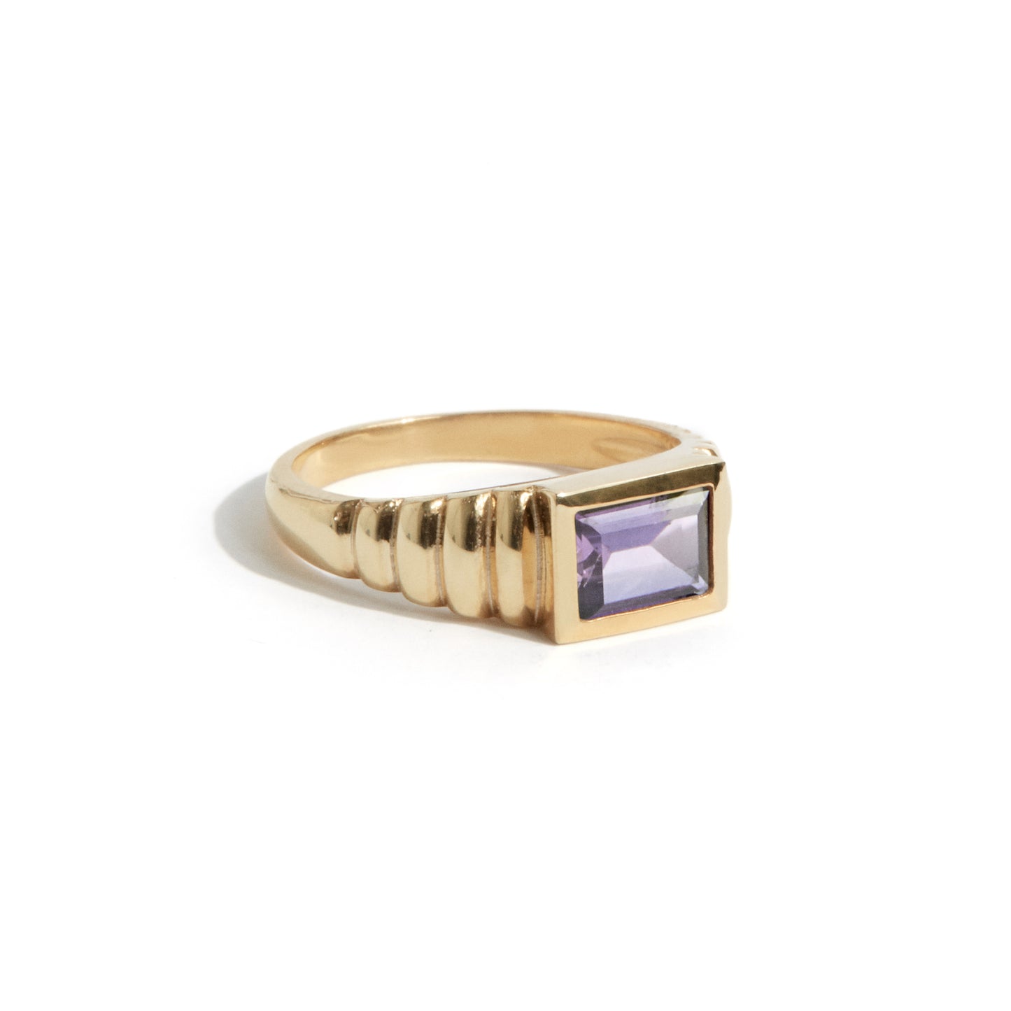 Bague baguette art déco