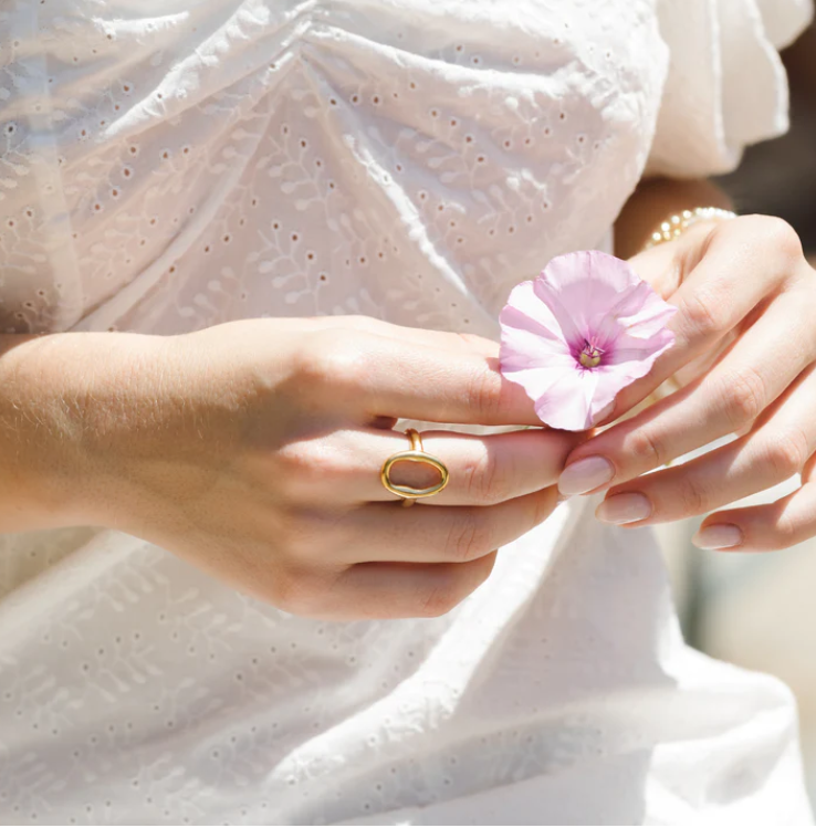 Bague Dolce Vita plaqué or