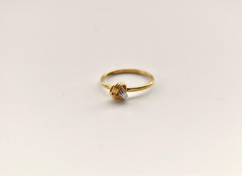 Bague en or 2 tons - BA11