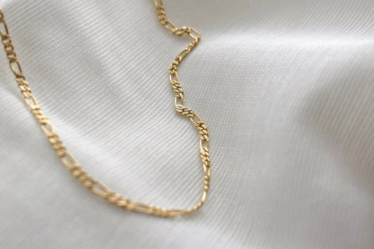 Chaîne en or figaro