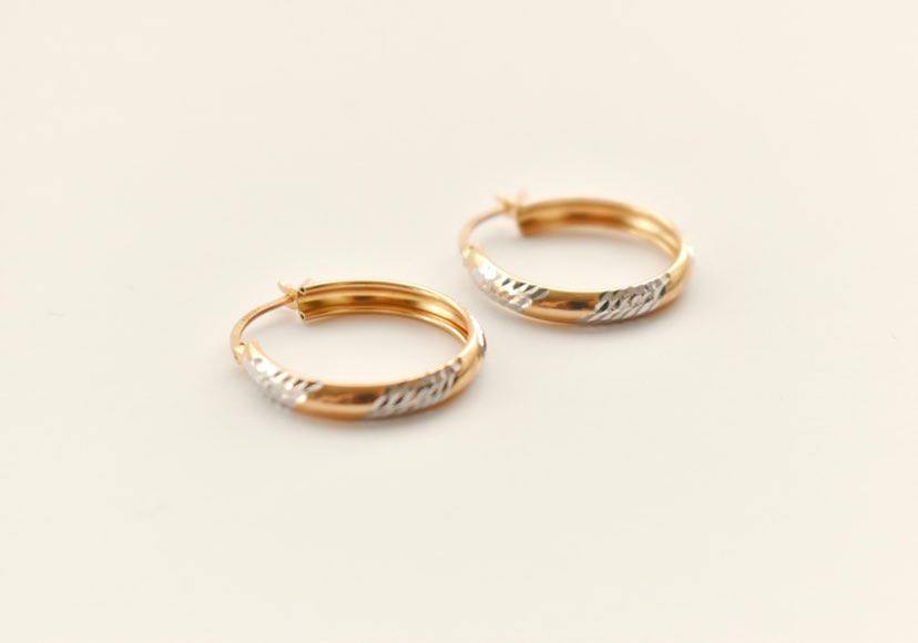 Boucle d'oreilles en or