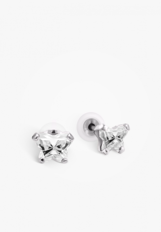 Boucles d'oreilles papillon en argent