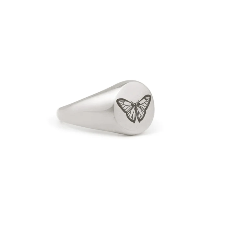 Bague butterfly acier inoxydable