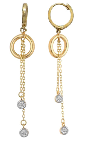 Boucles d'oreilles pendantes - G05