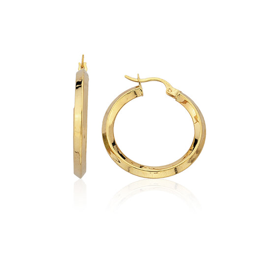 Anneaux en or unie - 2